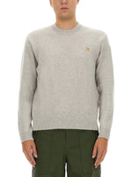 Light Grey Logo Sweaters 1