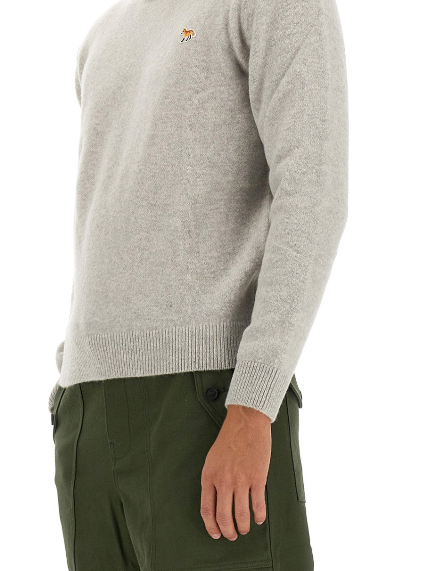 Light Grey Logo Sweaters 4