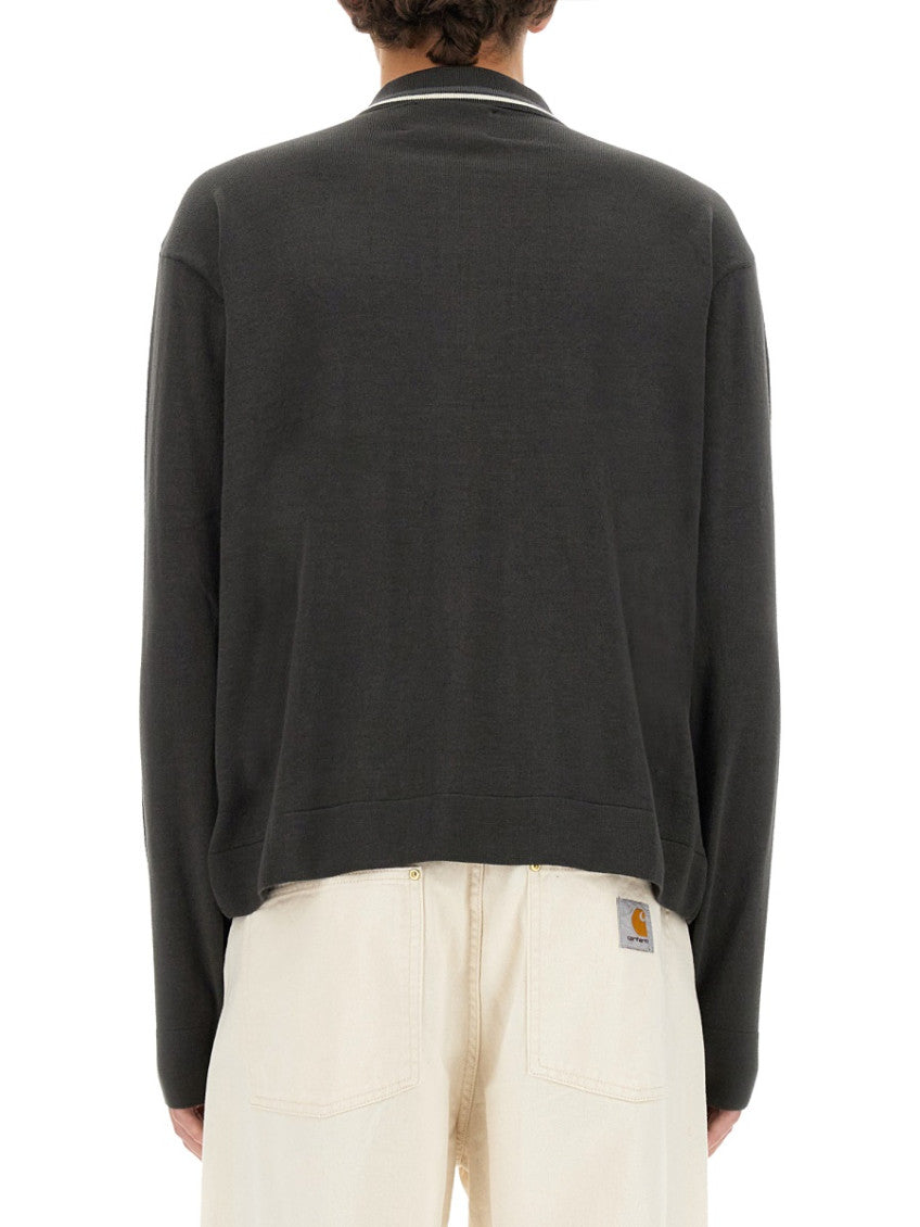 Dark Grey Regular Cardigans 3