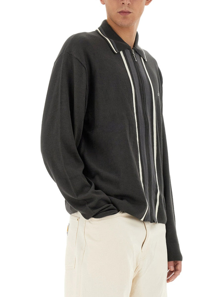 Dark Grey Regular Cardigans 4