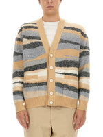 Multicolor V Neck Cardigans 1