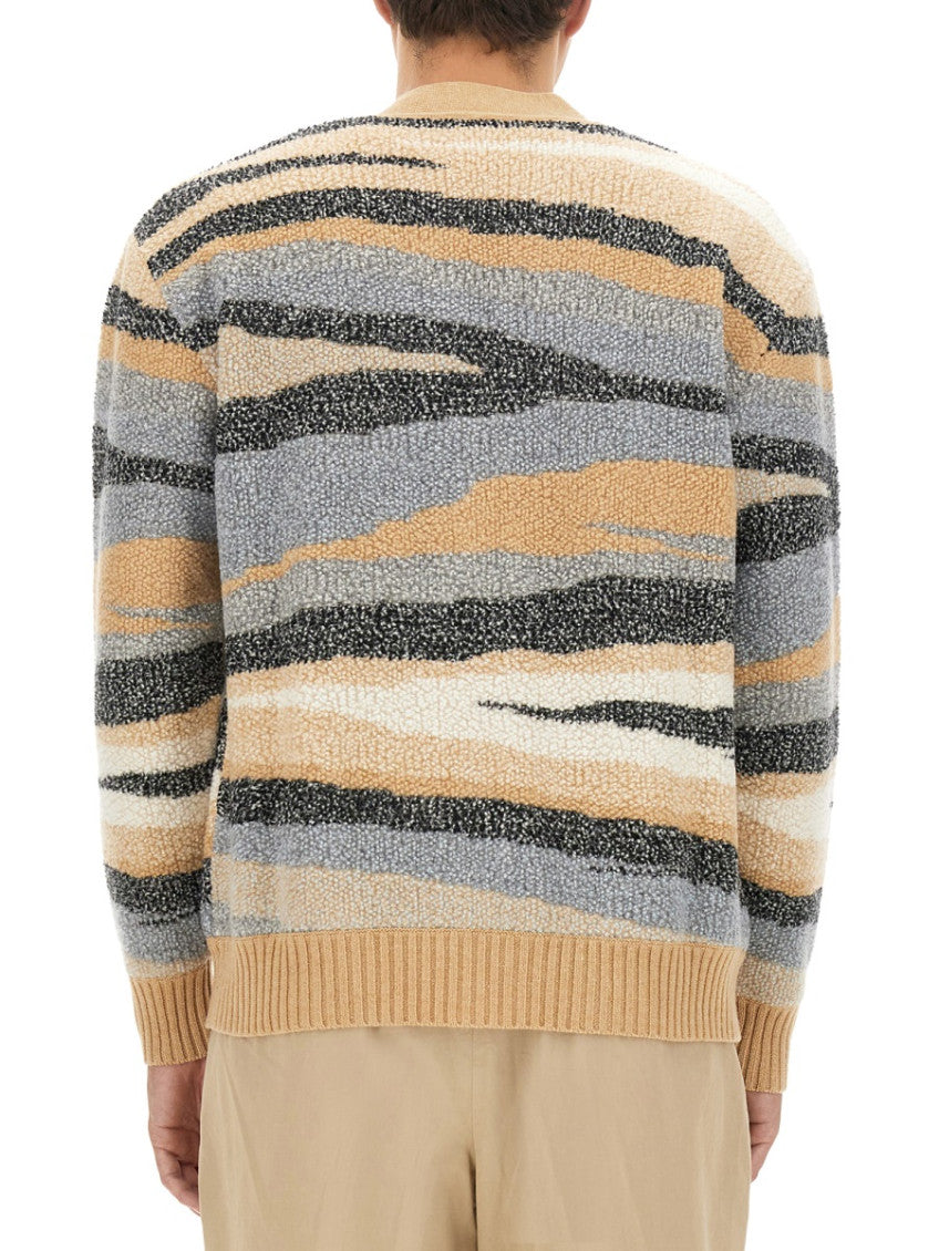 Multicolor V Neck Cardigans 3
