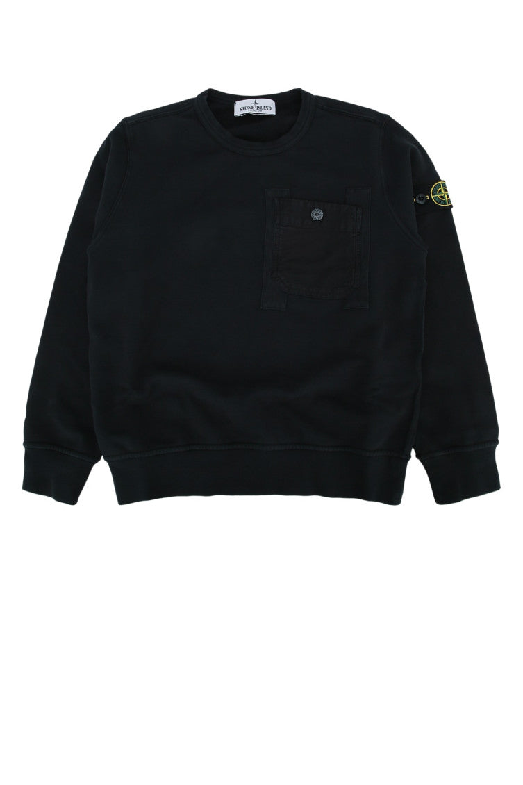 Kids Black Solid Sweatshirt 1