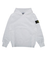 Kids White Logo Hoodie 1