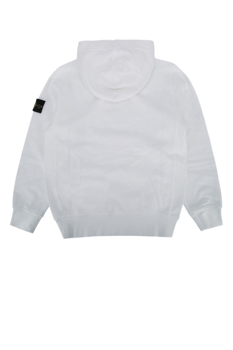 Kids White Logo Hoodie 2