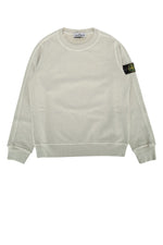 Kids Beige Solid Sweatshirt 1