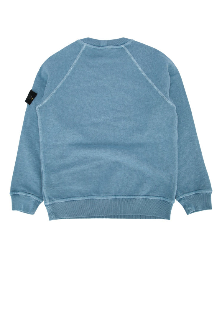 Kids Blue Solid Sweatshirt 2
