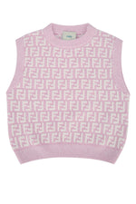 Kids Pink Logo Sweater 1