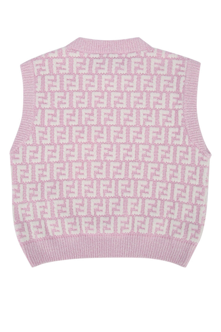 Kids Pink Logo Sweater 2