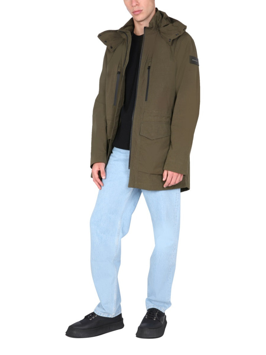 Dark Green Hood Jackets 2
