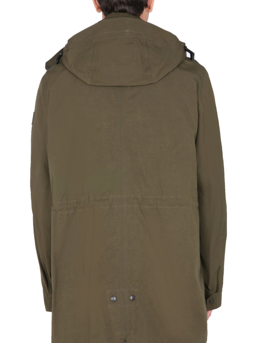 Dark Green Hood Jackets 3