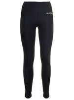 Black Polyamide Logo Activewear 1