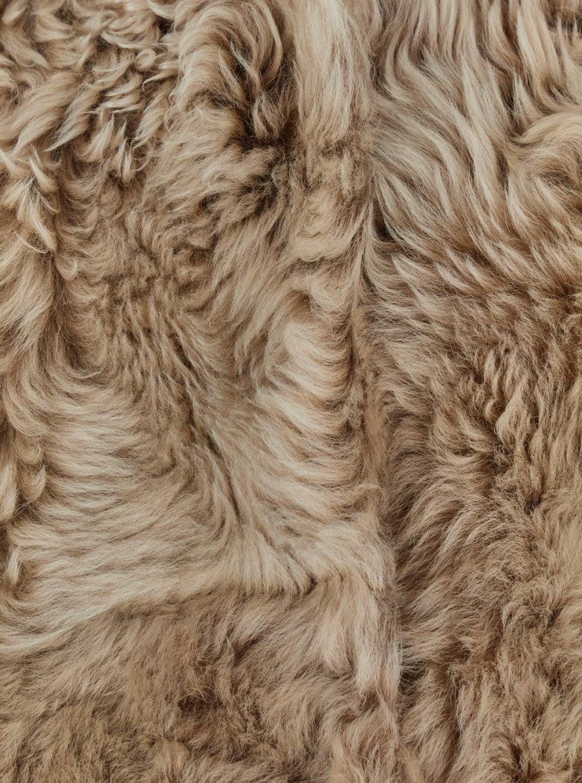 Beige Textured Hood Hoodie 3