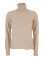 Beige Turtle Neck Sweater 1