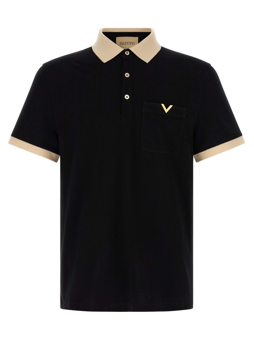 Black Shirt Collar Polos 1