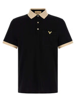Black Shirt Collar Polos 1