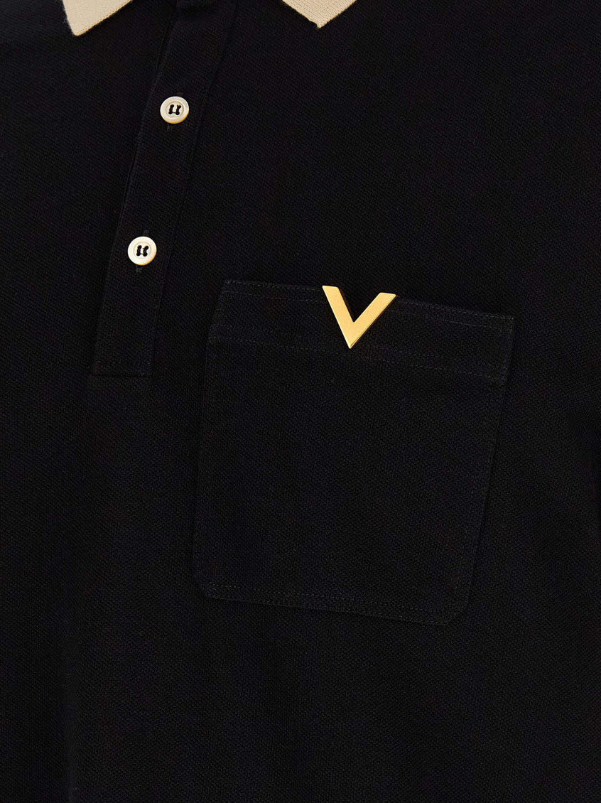 Black Shirt Collar Polos 4