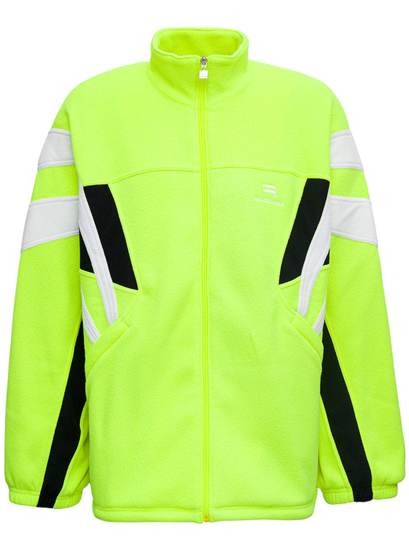 Yellow Mock Collar Jacket 1