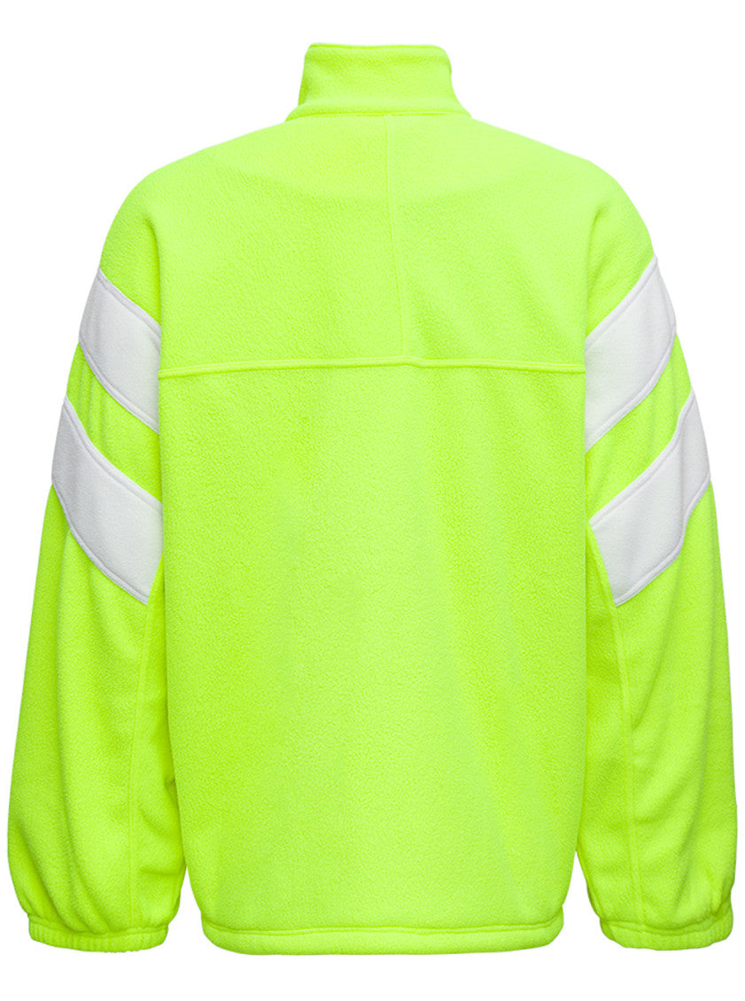 Yellow Mock Collar Jacket 2