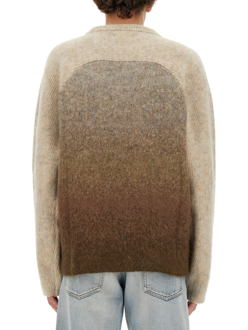 Brown Crew Neck Sweaters 3