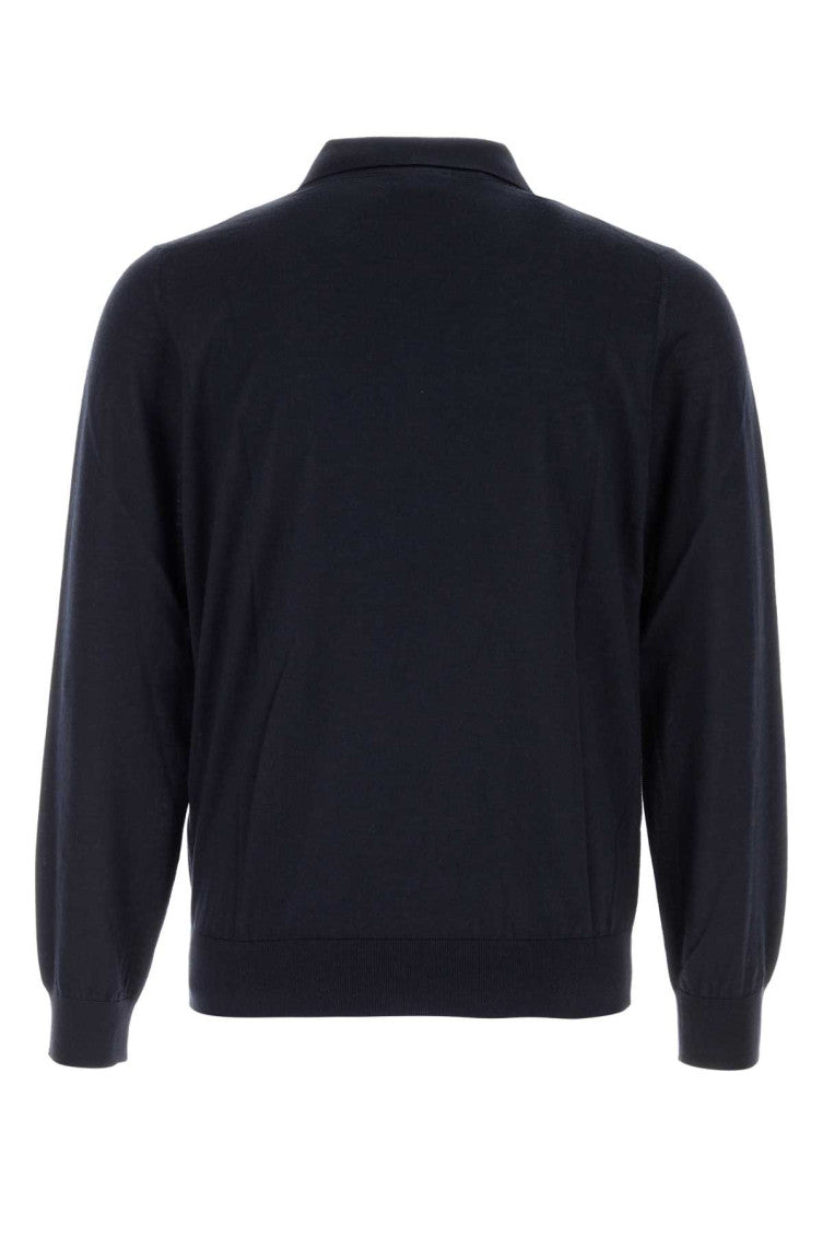 Dark Blue Solid Polos 2