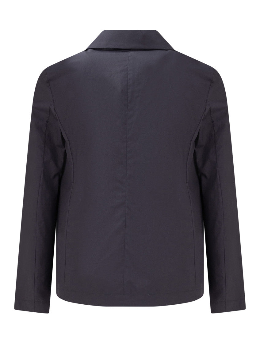Kids Blue Solid Blazer 2