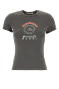 Grey Graphic Crew Neck T-Shirt 1