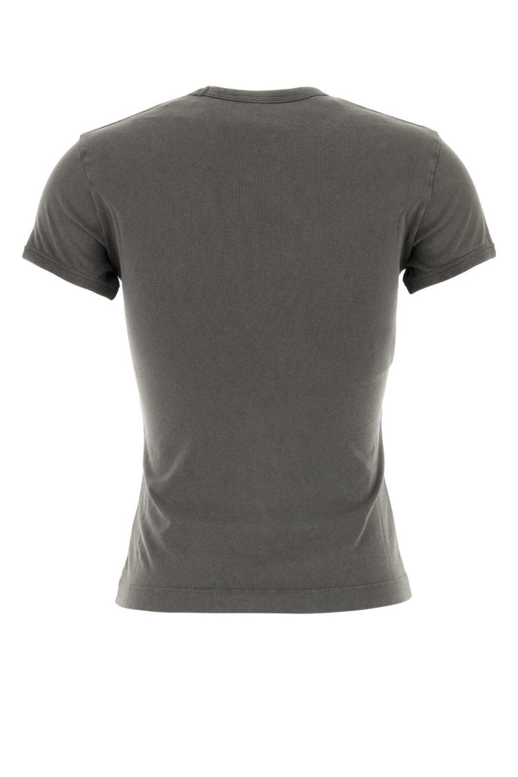 Grey Graphic Crew Neck T-Shirt 2