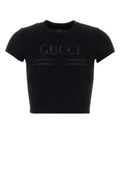 Black Logo Crew Neck T-Shirt 1