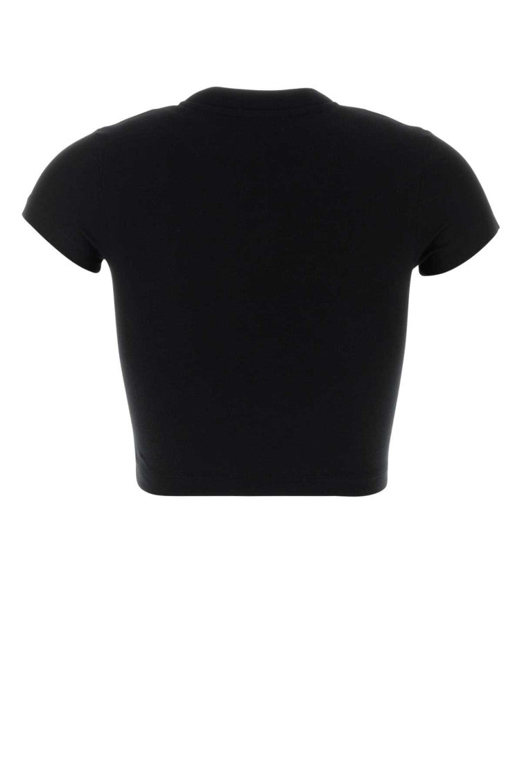 Black Logo Crew Neck T-Shirt 2