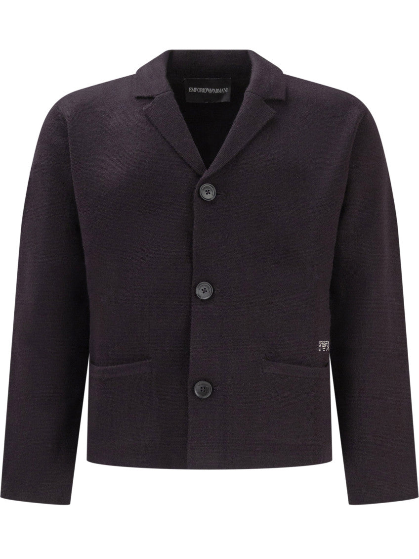 Kids Blue Logo Blazer 1