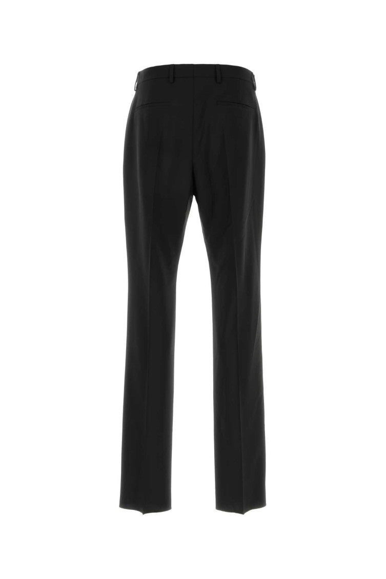Black Flat Front Pants 2