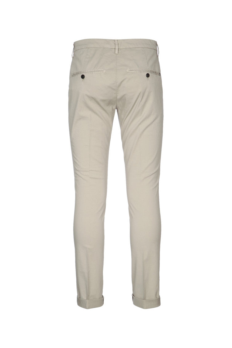 Beige Slim Chinos Pants 2