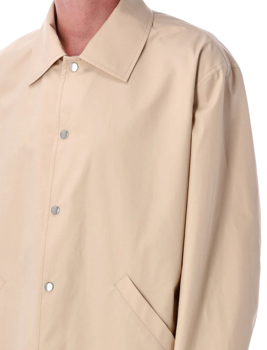 Beige Logo Jacket 3