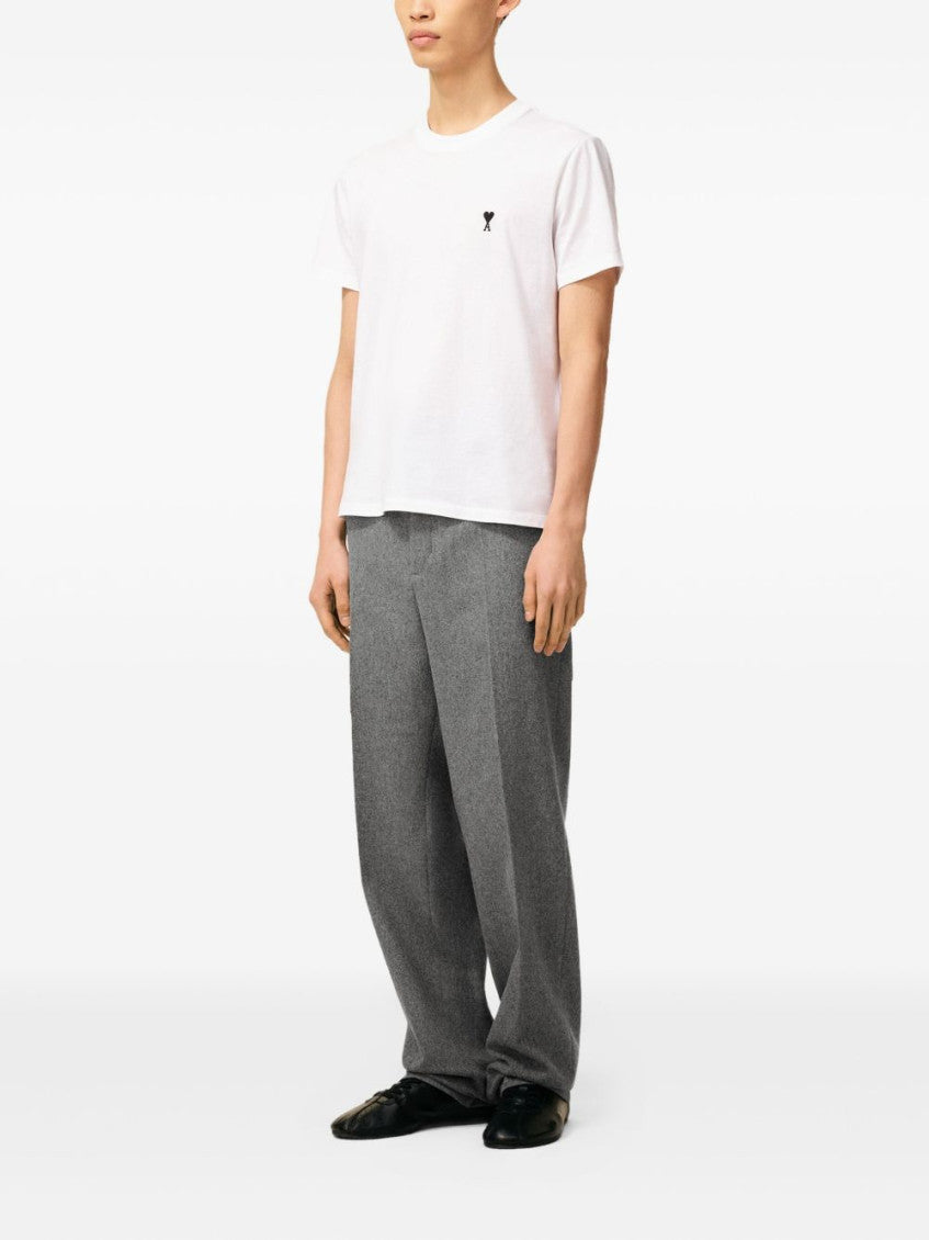 White Ami De Coeur Cotton T-shirt 5