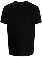 Black Roundneck Solid T-Shirt 1