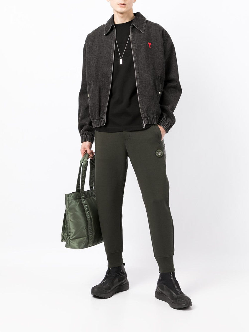 Black Roundneck Solid T-Shirt 2