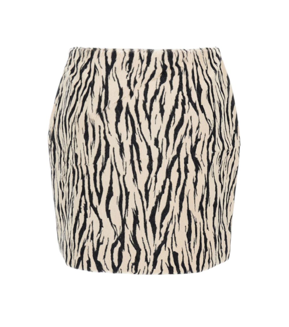 Beige Pencil Skirt 1