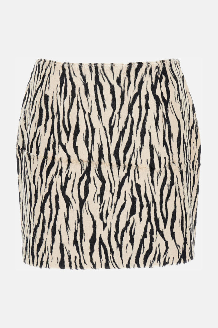 Beige Pencil Skirt 3