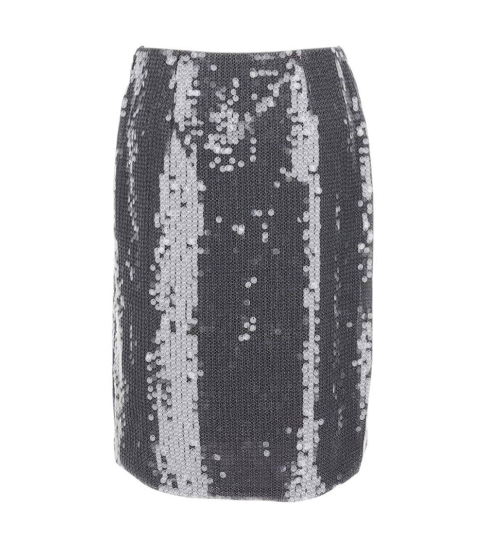 Dark Grey Midi Skirt 1
