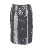 Dark Grey Midi Skirt 1
