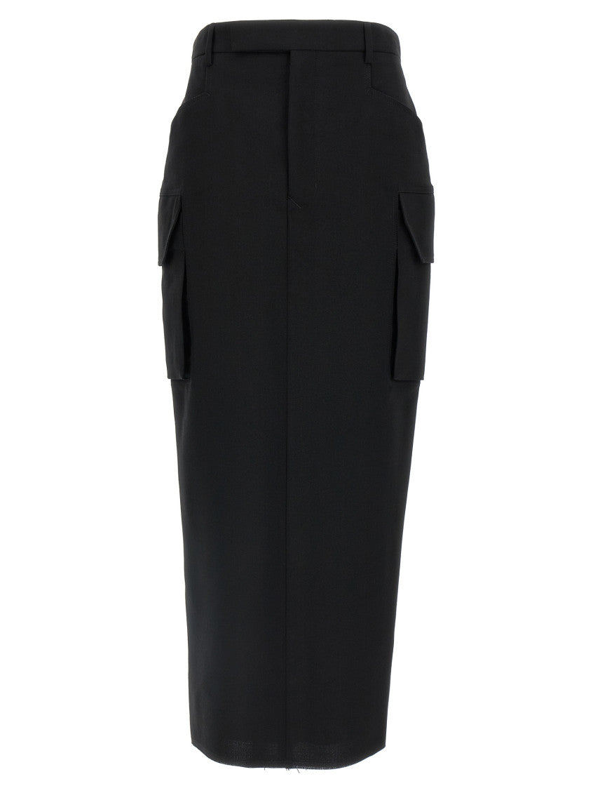 Black 'Firebanks' skirt 1