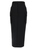 Black 'Firebanks' skirt 1