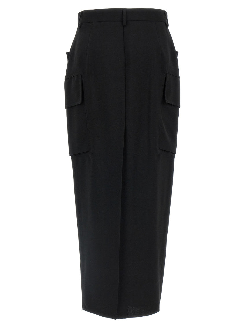 Black 'Firebanks' skirt 2
