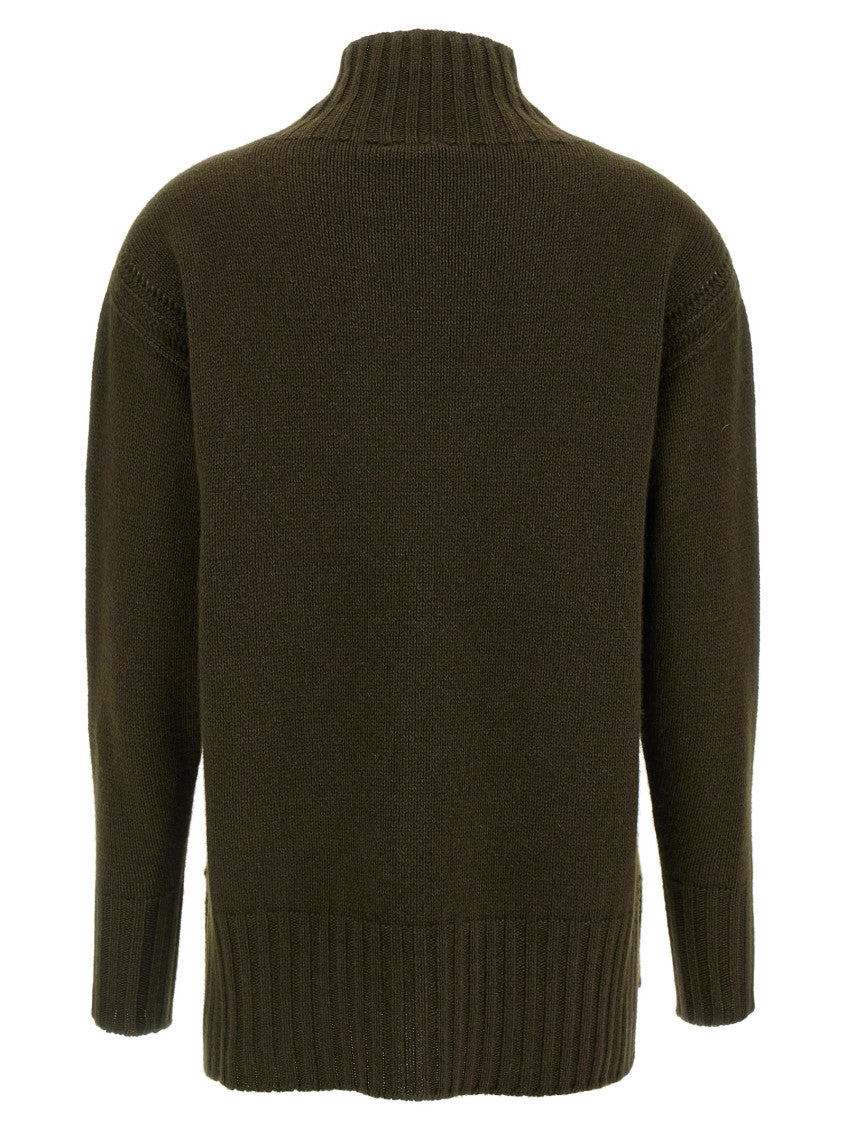 Green Wool Sweater 2