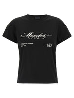 Black Embroidery T-shirt 1