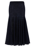 Navy Blue Knitted Skirt 1
