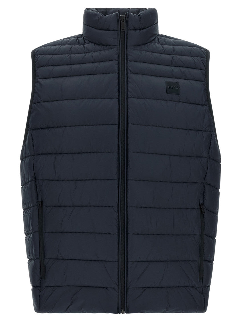 Navy Blue Logo Jacket 1