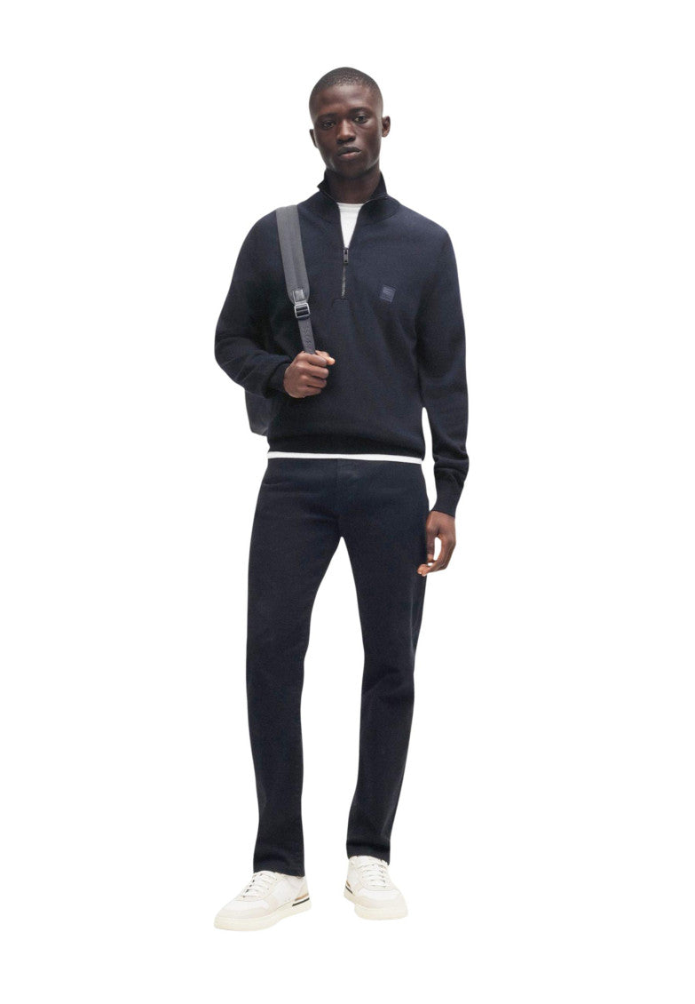 Dark Blue Logo Sweater 3
