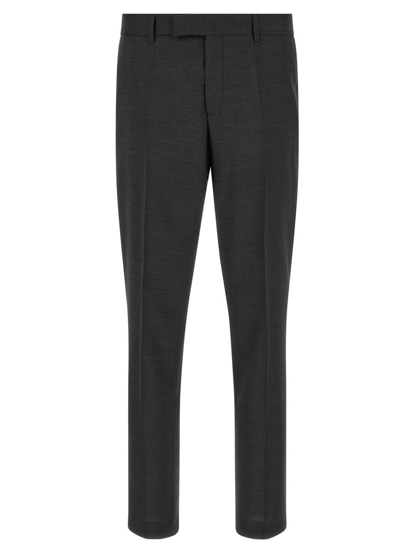 Dark Grey Notched Lapel Suit 3